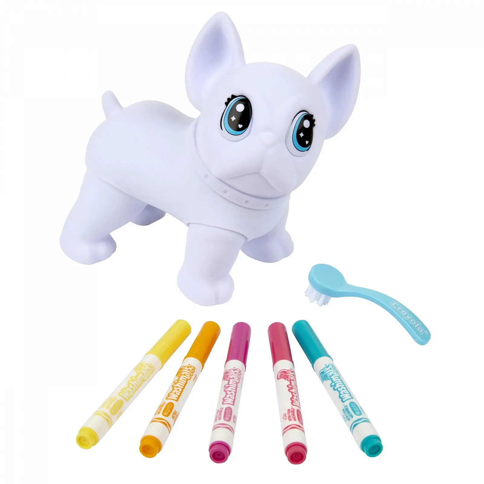 Набор Crayola Washimals Jumbo Pets Big Wilbur с 5 Смывающимися Фломастерами и кистью для детей от 3 лет 74-0227, фото №5 Набор Crayola Washimals Jumbo Pets Big Wilbur с 5 Смывающимися Фломастерами и кистью для детей от 3 лет 74-0227, фото №5