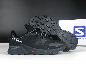 Чоловічі термо кросівки Salomon Supercross 4 Gore-Tex чорні демісезонні осінь зима ціна на synthetic.ua - Фото 1 Чоловічі термо кросівки Salomon Supercross 4 Gore-Tex чорні демісезонні осінь зима synthetic.ua - Фото 1