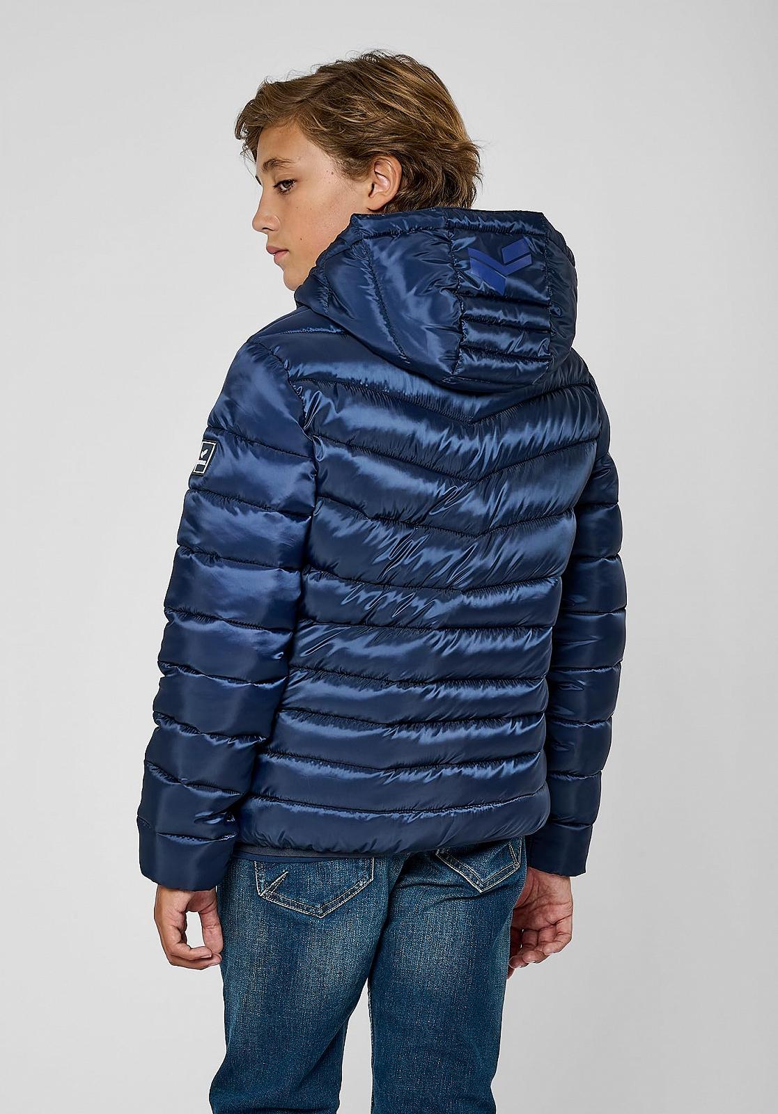 Куртка KAPORAL для мальчиков, с капюшоном, модель Mylo, темно-синяя, фото №2 Куртка KAPORAL для мальчиков, с капюшоном, модель Mylo, темно-синяя, фото №2