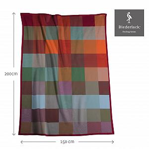 Покривало Biederlack Пухнаста, бавовняна, картата, 150 x 200 см, різнокольорова synthetic.ua - Фото 1