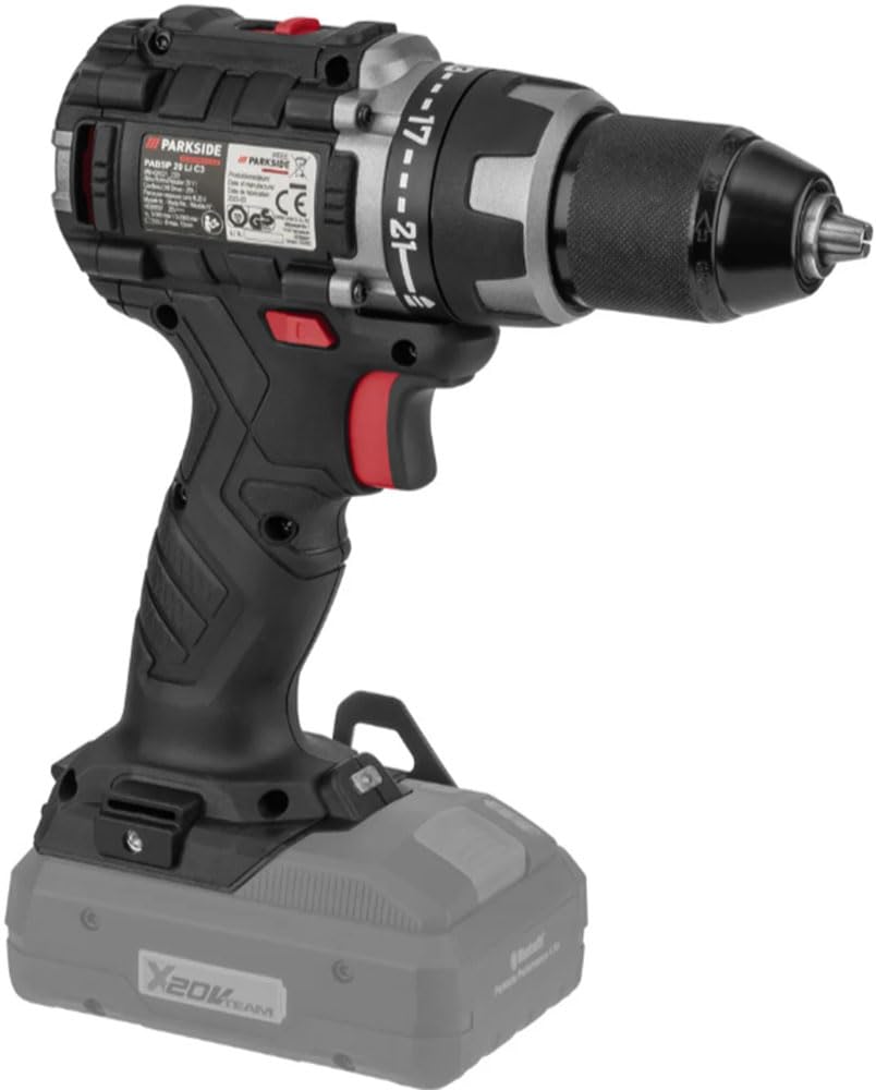 Шуруповерт Parkside Performance PABSP 20 Li C3 без аккумулятора и зарядного устройства, фото №4 Шуруповерт Parkside Performance PABSP 20 Li C3 без аккумулятора и зарядного устройства, фото №4