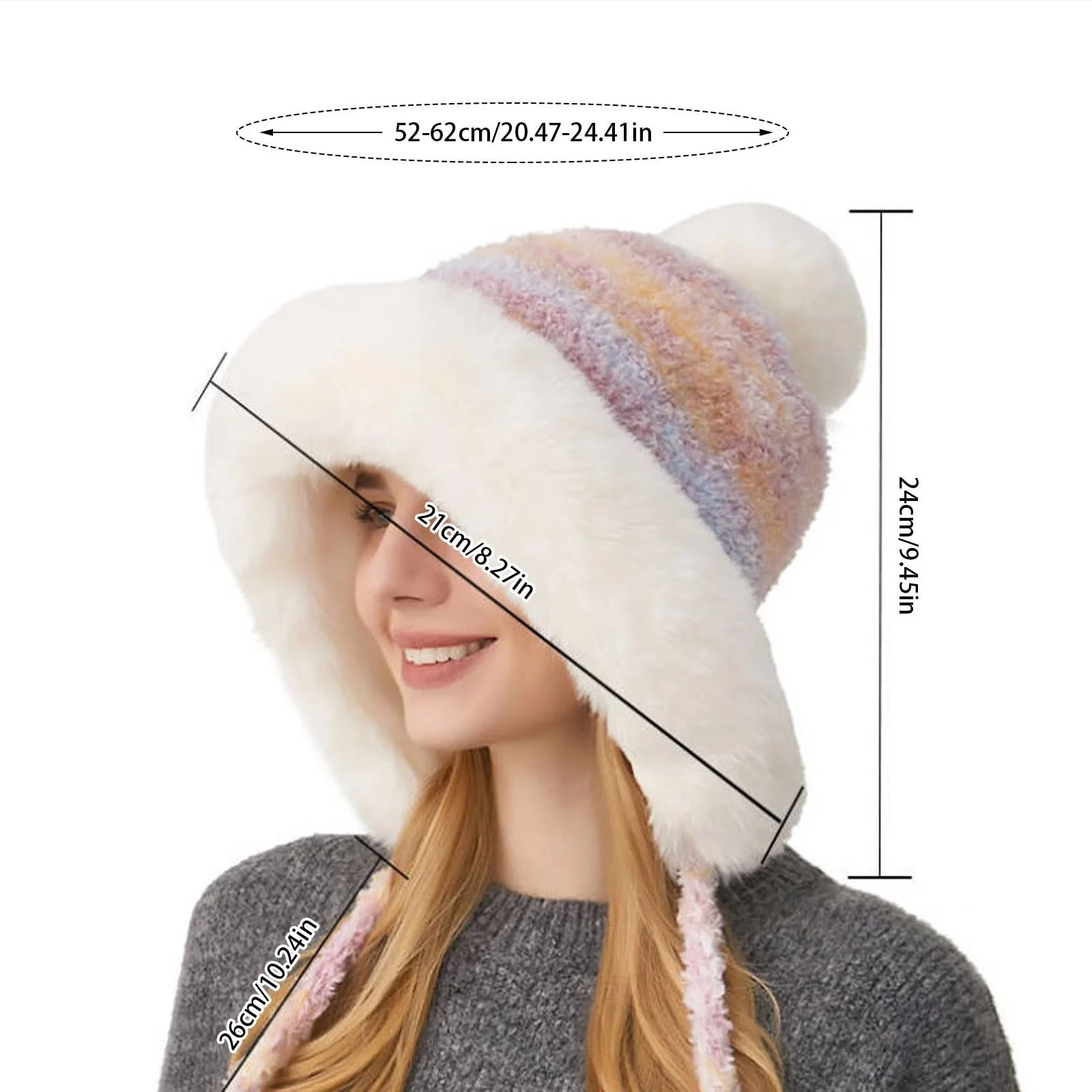 Шерстяная шапка Saingace, фото №3 Шерстяная шапка Saingace, фото №3