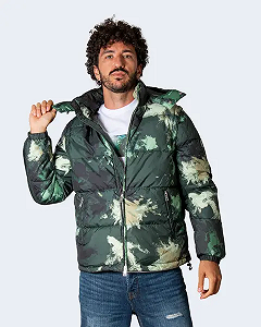 Куртка Armani Exchange RECYCLED NYLON CAMOUFLAGE PUFF M - Фото 1