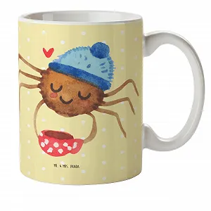 Детская кружка Mr. & Mrs. Panda Паук Агате Кофе - Фото 1