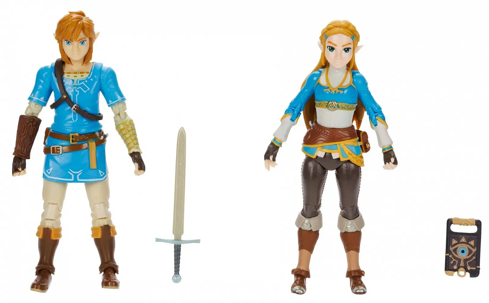 Колекційні фігурки Nintendo The Legend of Zelda / Link та Zelda / 11 см, фото №3 Колекційні фігурки Nintendo The Legend of Zelda / Link та Zelda / 11 см, фото №3
