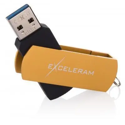 USB флеш-накопитель Exceleram 16GB P2 Series Gold/Black USB 3.1 Gen 1 EXP2U3GOB16, фото №3 USB флеш-накопитель Exceleram 16GB P2 Series Gold/Black USB 3.1 Gen 1 EXP2U3GOB16, фото №3