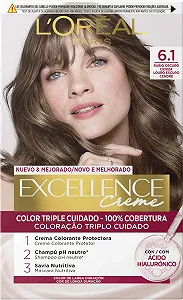 Крем-фарба Loreal Excellence 6.1 Світлий Попелястий Каштановий - Фото 1