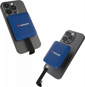 Зовнішній SSD накопичувач 1TB Verbatim Snapback MagSafe USB 3.2 Type-C (0023942320753) Metallic Blue - Фото 1