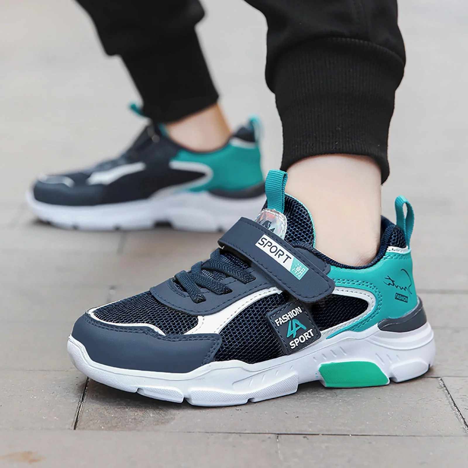 Детские кроссовки для бега Спортивная обувь для мальчиков и девочек Дышащие сетчатые кроссовки для отдыха, фото №2 Детские кроссовки для бега Спортивная обувь для мальчиков и девочек Дышащие сетчатые кроссовки для отдыха, фото №2