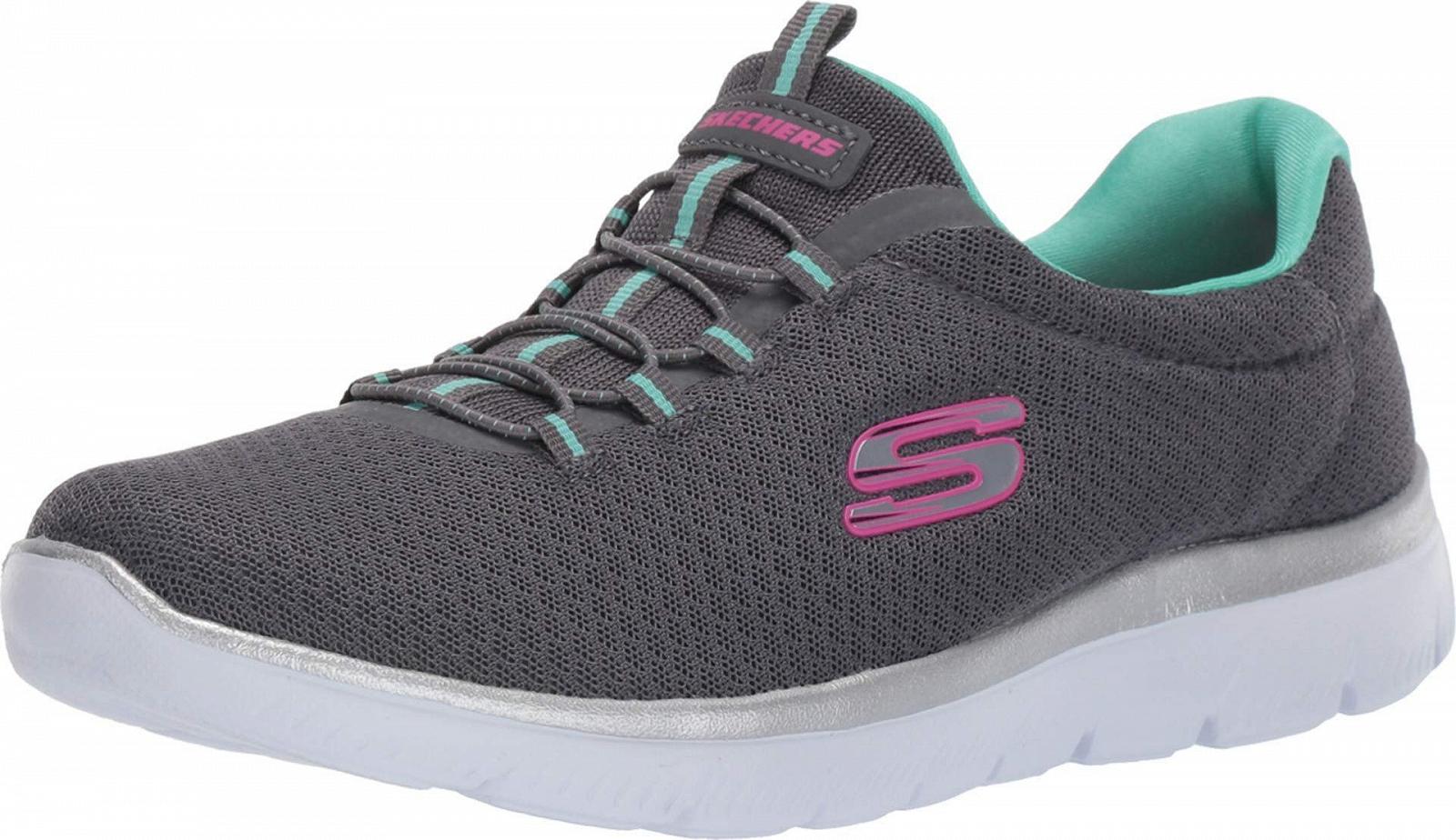 Кроссовки Skechers Summits Top Player Женские, Черный, 38.5 EU, фото №1