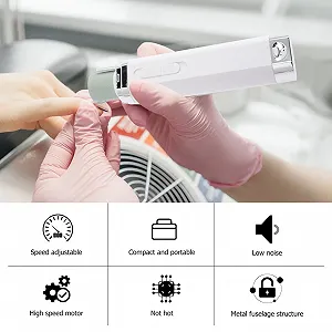 Электрическая Машинка для ногтей OATIPHO Портативная Компактная с эргономичной ручкой, низким уровнем шума и долговечная цена на synthetic.ua - Фото 1 Электрическая Машинка для ногтей OATIPHO Портативная Компактная с эргономичной ручкой, низким уровнем шума и долговечная synthetic.ua - Фото 1