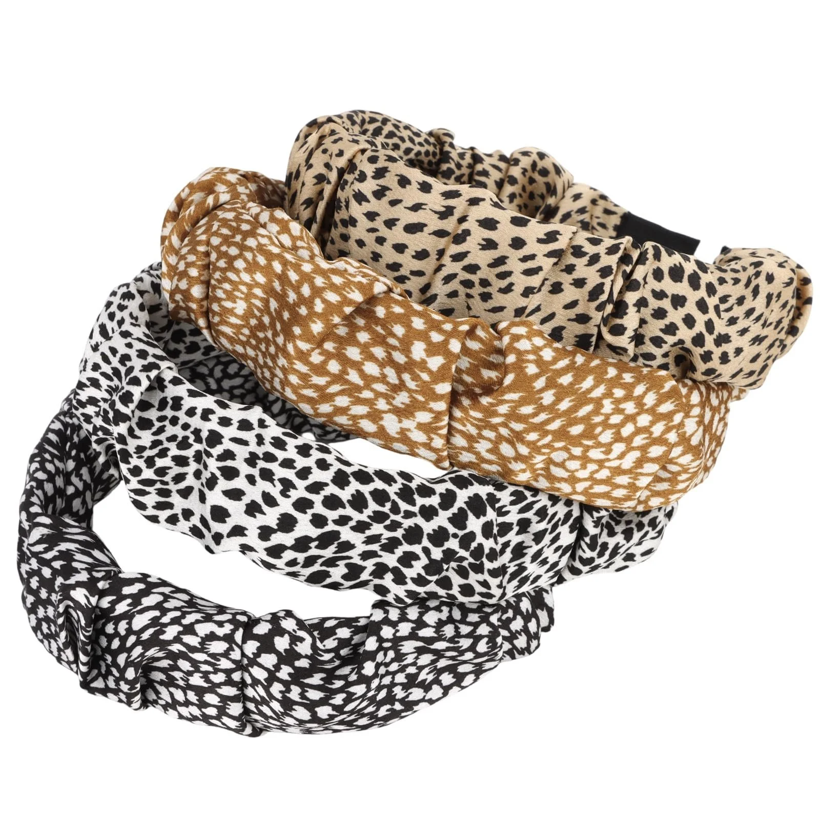 Набір широких обручів на голову 4 шт., фото №1