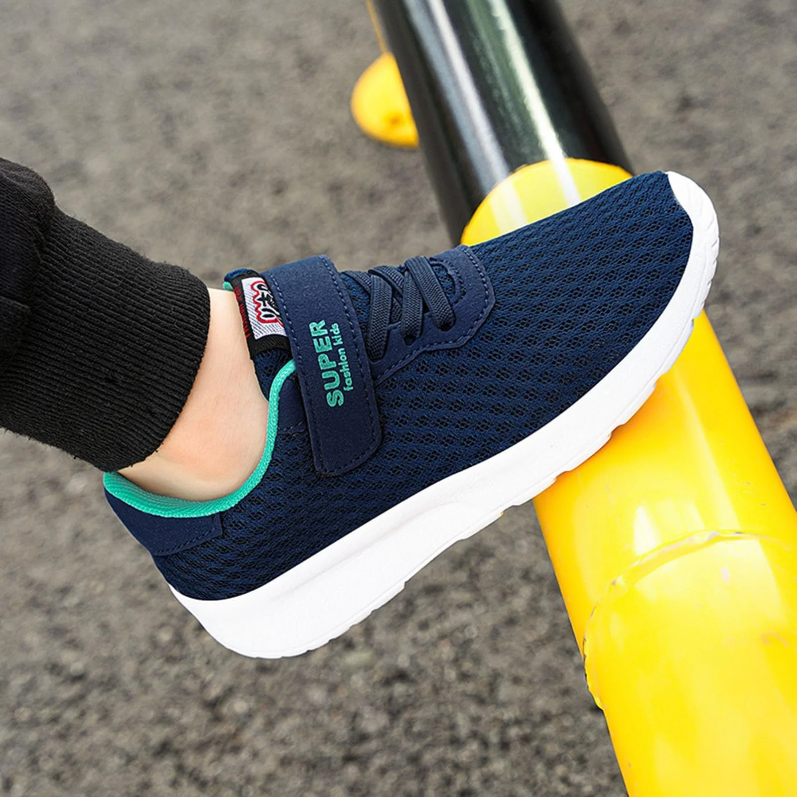 Детские Кроссовки Спортивная обувь Легкие дышащие кроссовки для бега Обувь для фитнеса на открытом воздухе Кроссовки Обувь для помещений Баскетбольные кроссовки Обувь для ходьбы, фото №6