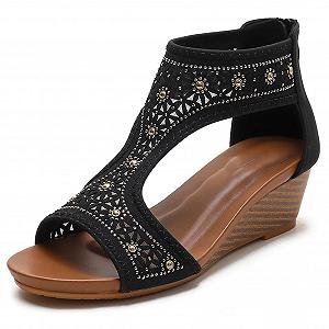 Купить Босоножки Женские PU Каблук - Фото 1 Босоножки Женские PU Каблук - Фото 1