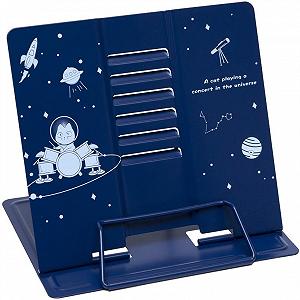 Подставка для книг Котик Космонавт LTS-8164 металлическая Вид 4 - Фото 1