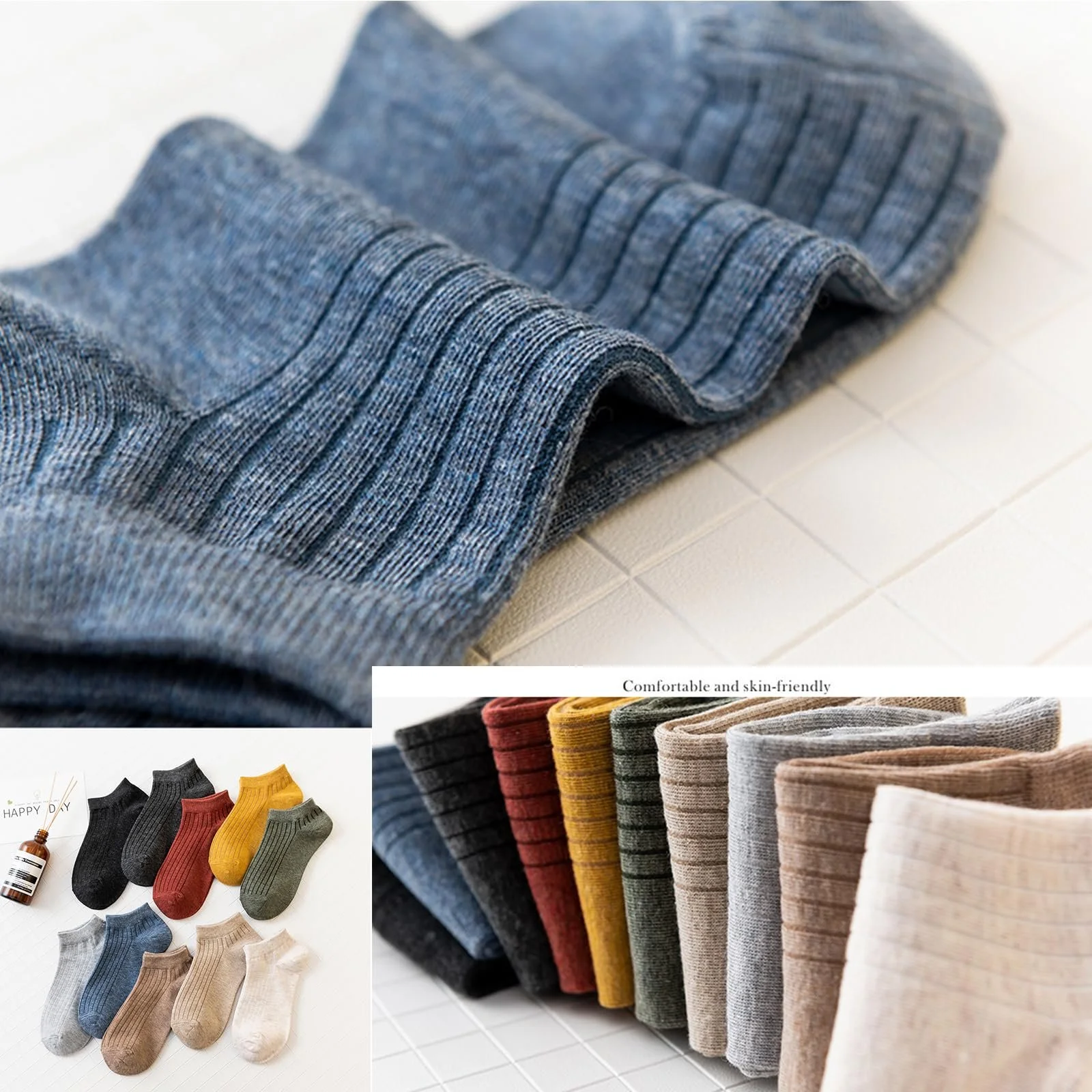 Жіночі шкарпетки Однотонні спортивні шкарпетки 10 пар, фото №4