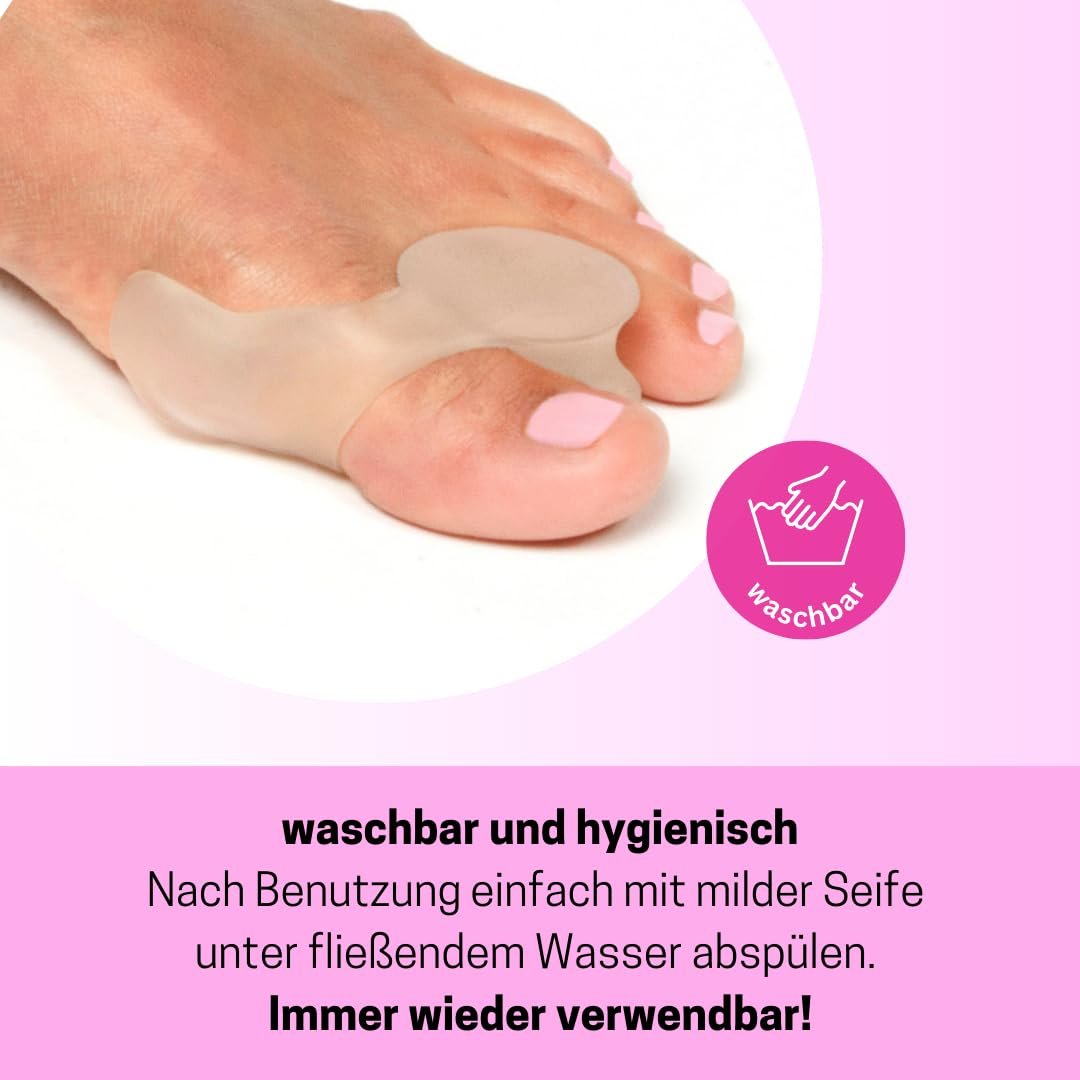 Подушечка для великого пальця стопи MEDOSAN з роздільником пальців, фото №5 Подушечка для великого пальця стопи MEDOSAN з роздільником пальців, фото №5