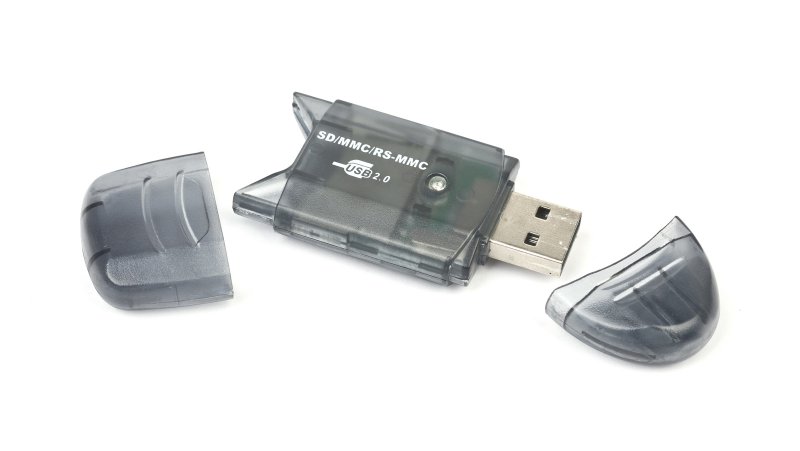 Зовнішній картрідер FD2-SD-1, USB 2.0, для SD MMC RS-MMC, фото №2
