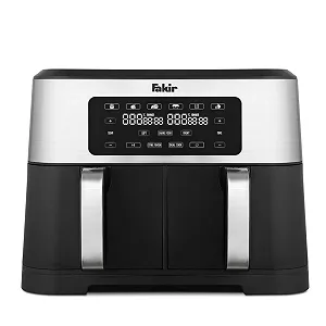 Мультипіч Fakir Chefry Premium Duo 2800 Вт 2 камери XXL Shake Food Function Чорна - Фото 1