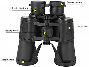 Телескоп ADITAM Fernglas 20x50 HD Daily Водонепроницаемый Противоскользящий Дизайн BAK4 Prism FMC Линза synthetic.ua - Фото 1