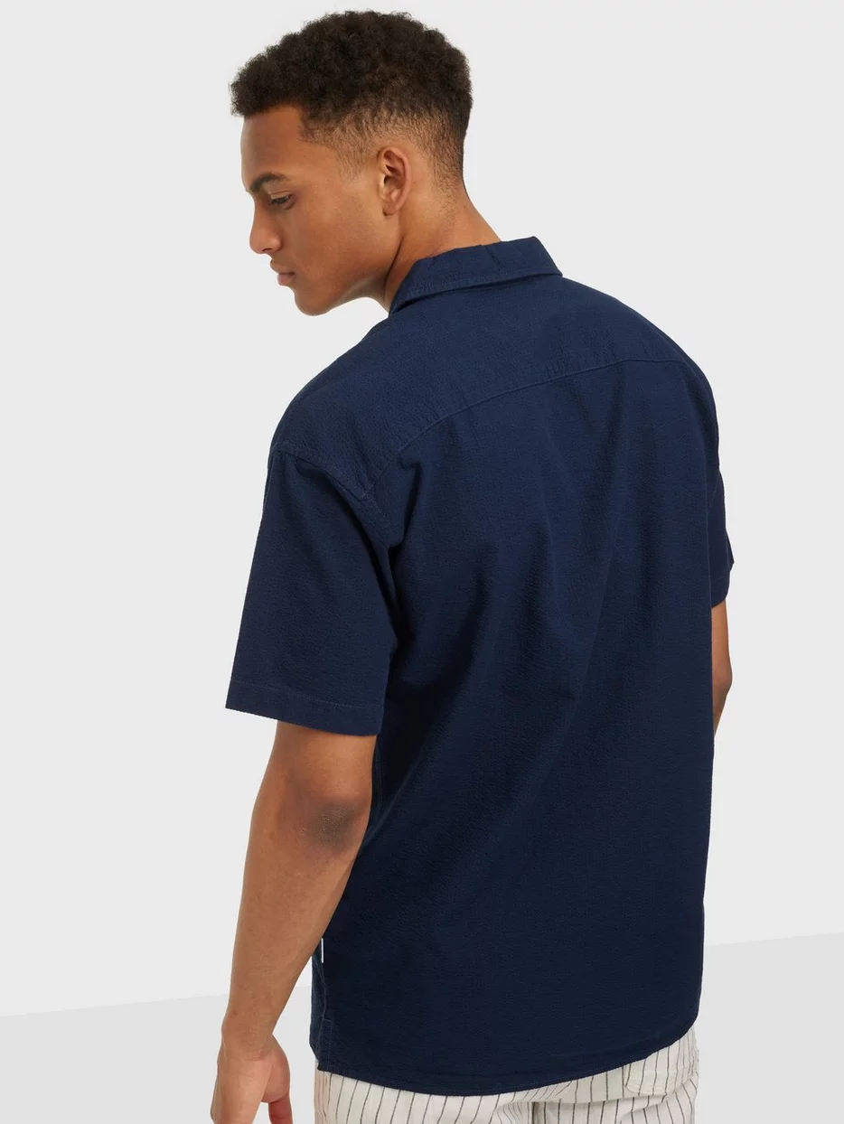 Рубашка Jack&Jones 12187608 Темно-синий L, фото №2