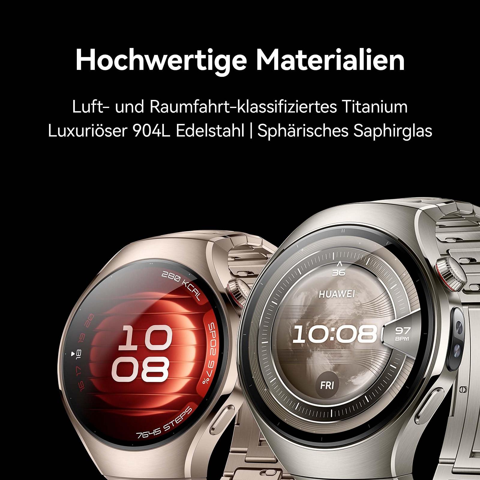 Смарт-годинник HUAWEI Watch 5 42 мм бежевий, фото №5