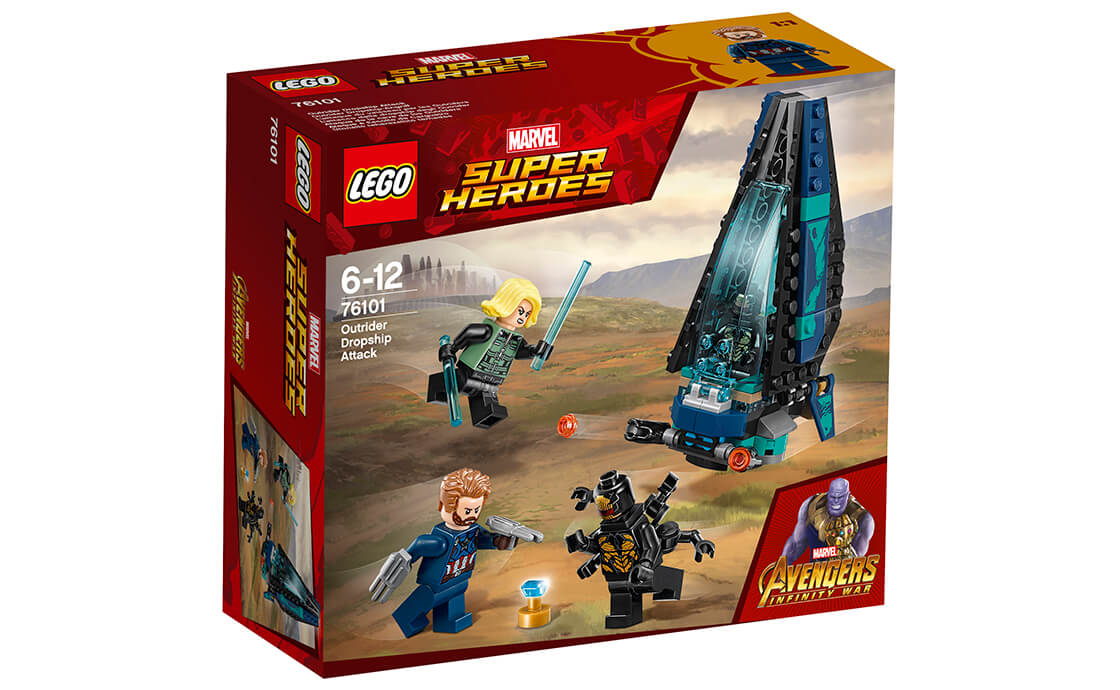 Конструктор LEGO Атака Вершників на кораблі 124 деталей 76101, фото №1