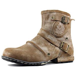 Мужские кожаные ботинки Chukka OSSTONE OS-5008-1-NH-DE-R - Фото 1