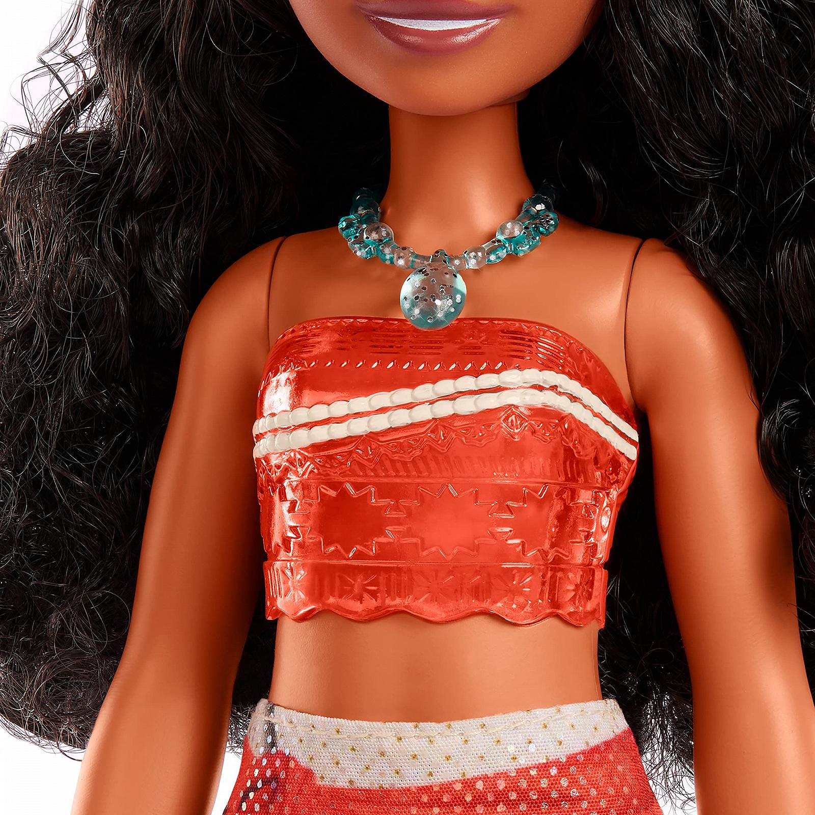 Кукла Mattel Disney Princess Moana Модная кукла с блестящей одеждой и аксессуарами, фото №4 Кукла Mattel Disney Princess Moana Модная кукла с блестящей одеждой и аксессуарами, фото №4