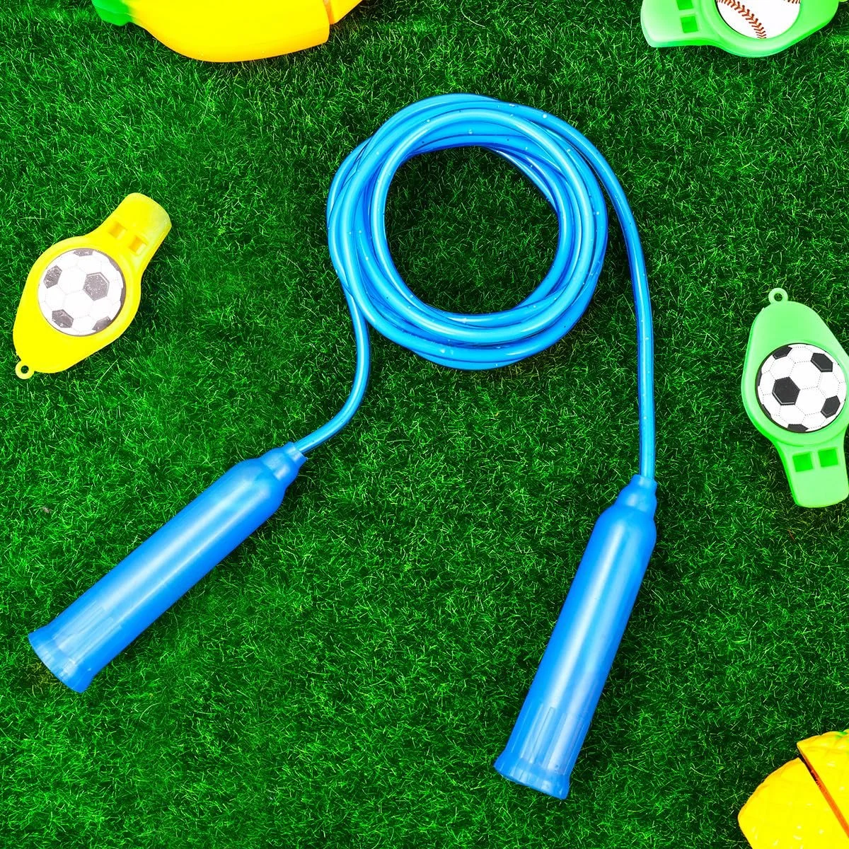 Скакалка Toyvian Plastic Adjustable Ergonomic Handle 10 шт. Random Color, фото №5