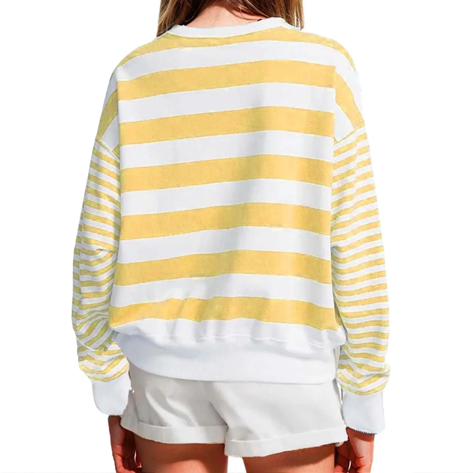 Жіночий світшот з круглим вирізом, з довгими рукавами Workou, фото №2 Жіночий світшот з круглим вирізом, з довгими рукавами Workou, фото №2