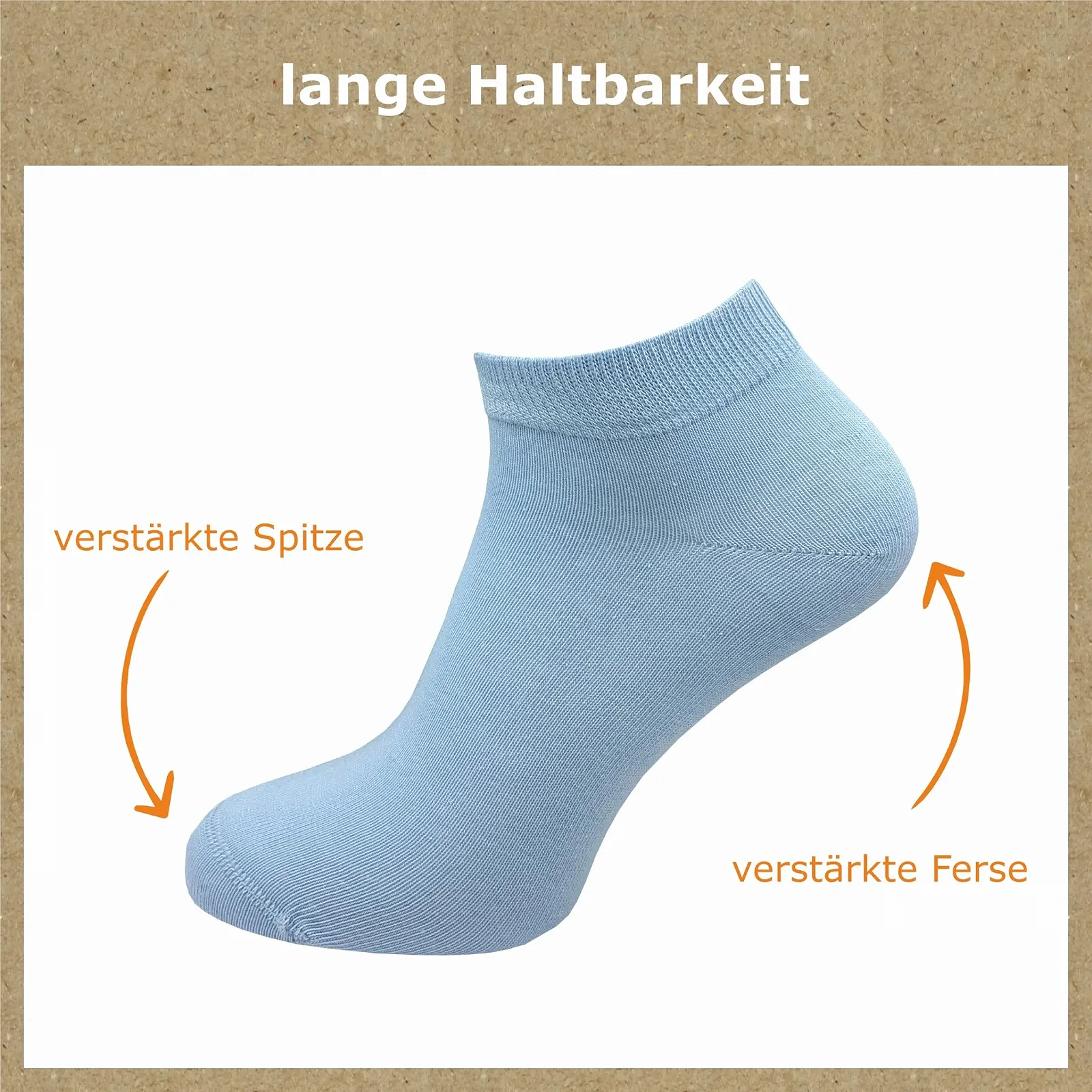 Жіночі шкарпетки GAWILO Trainer з 100% чистої бавовни (6 пар | 10 пар), фото №5