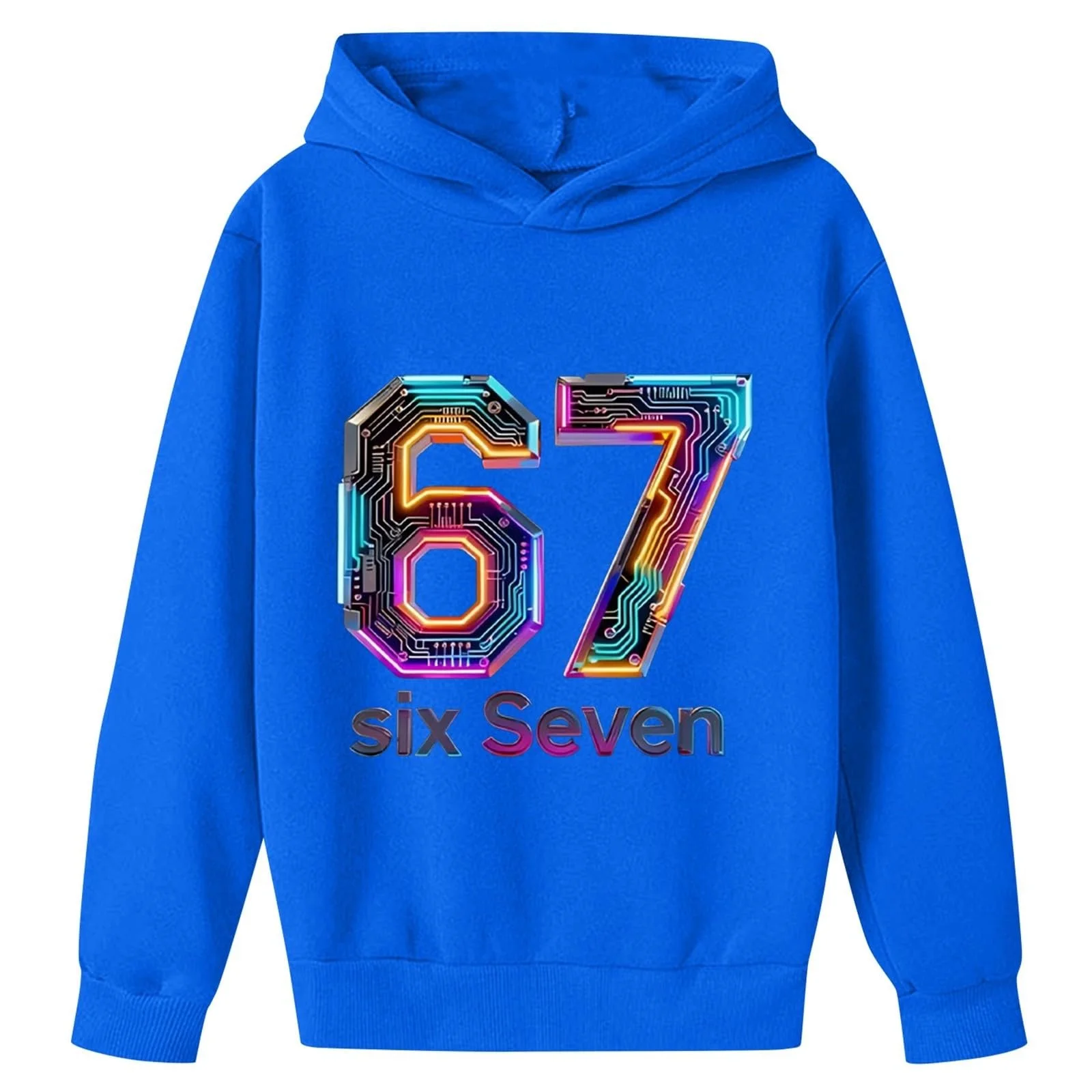 Світшот 67 Prints для хлопчиків, підлітковий, зимовий, фото №2