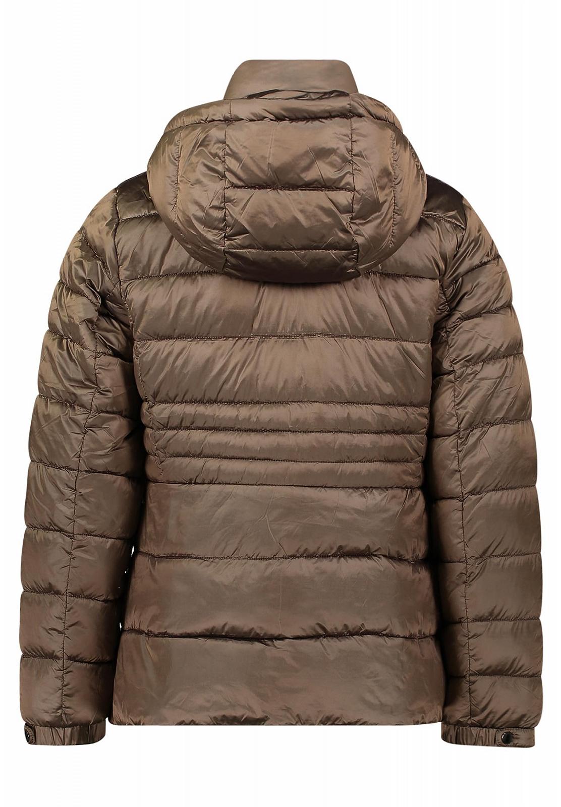 Жіноча стьобана куртка зі знімним капюшоном, фото №2 Жіноча стьобана куртка зі знімним капюшоном, фото №2