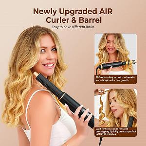 Стайлер для волосся Atopskins Pro Air Brush 5-in-1 1000 Вт ціна на synthetic.ua - Фото 1 Стайлер для волосся Atopskins Pro Air Brush 5-in-1 1000 Вт synthetic.ua - Фото 1