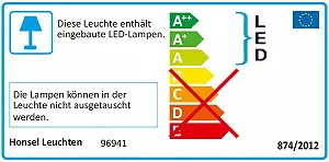 Настільна лампа Honsel Leuchten Julie 96941 Матовий нікель/хром synthetic.ua - Фото 1