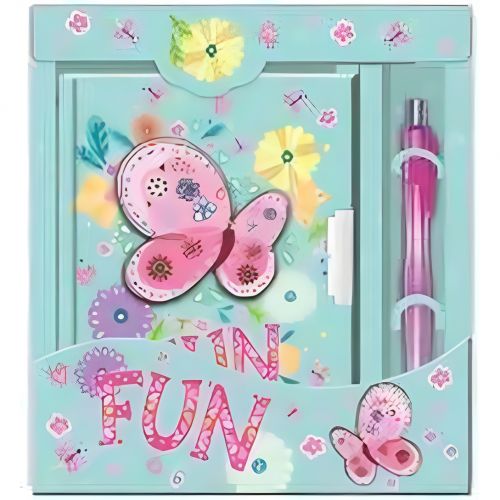 Набор с блокнотом на замочке Бабочка [tsi229628-TSI], фото №1