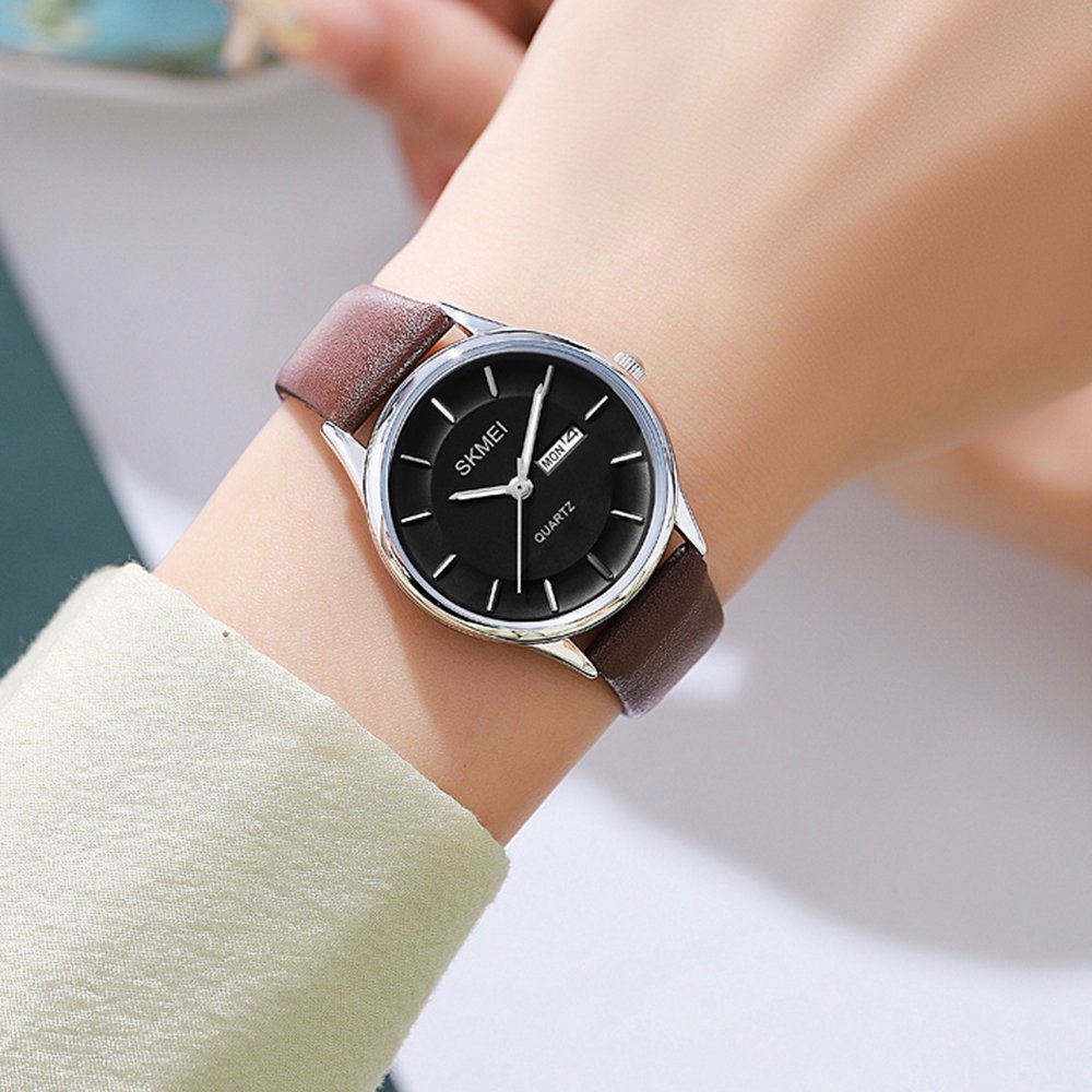 Годинник Skmei 2251SIBN Silver-Brown, фото №5