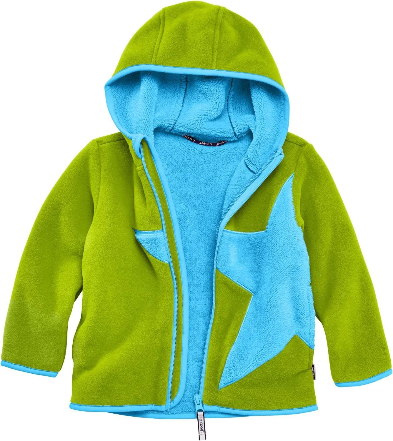 Флисовая куртка JAKO-O для детей, звезда, фото №3