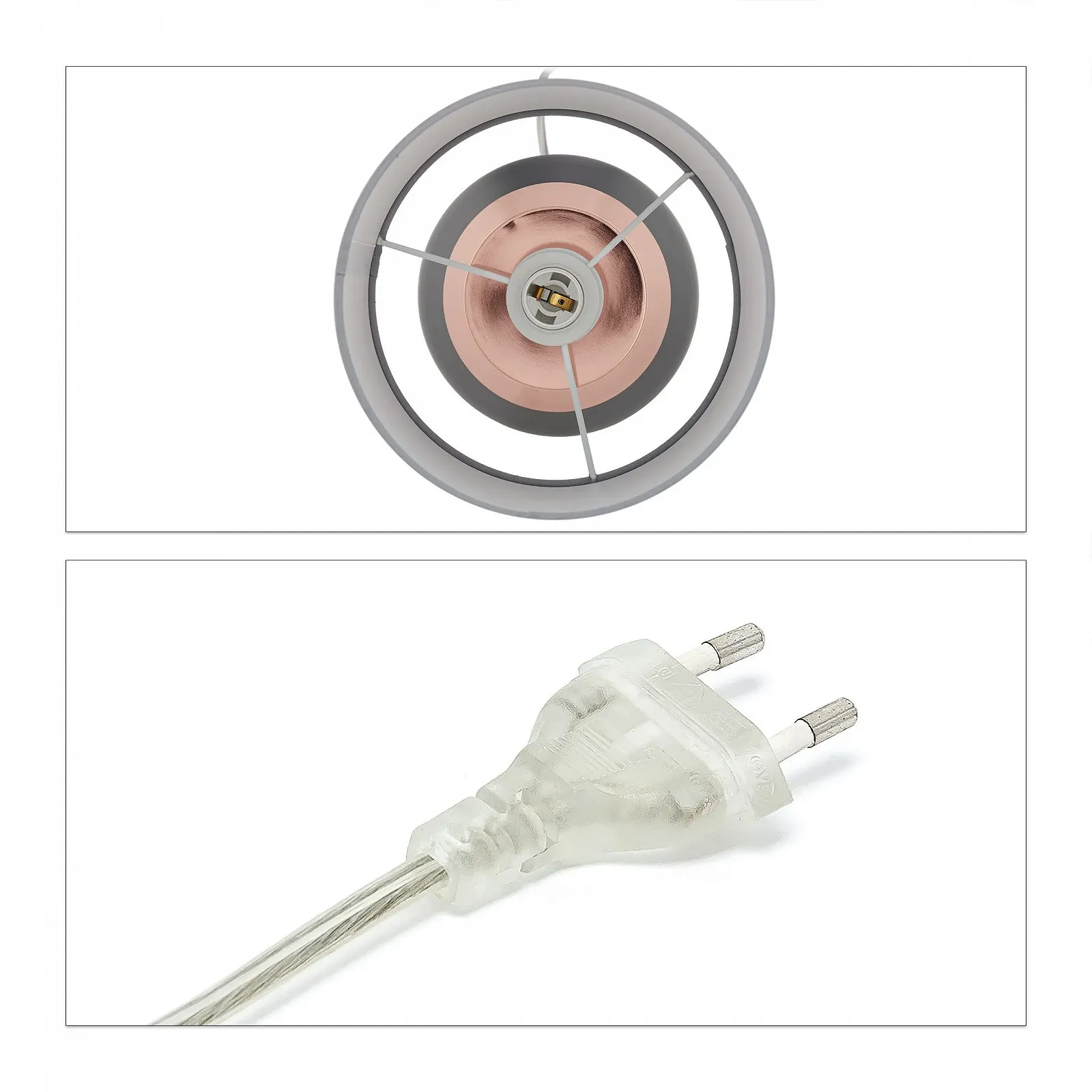 Настільна лампа Relaxdays сенсорна димована 3 рівні E14 32,5 x 18 см, фото №9