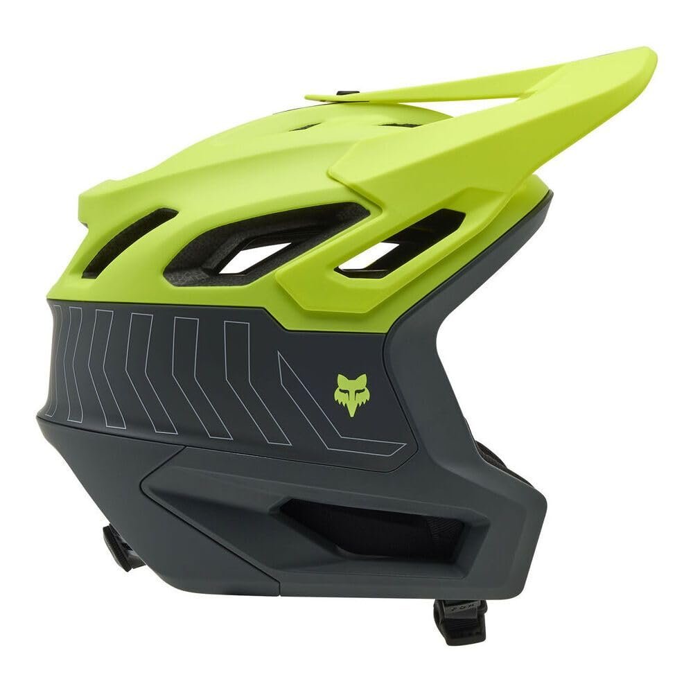 Шлем Fox Dropframe Pro Run CE Fluorescent Yellow L, фото №1