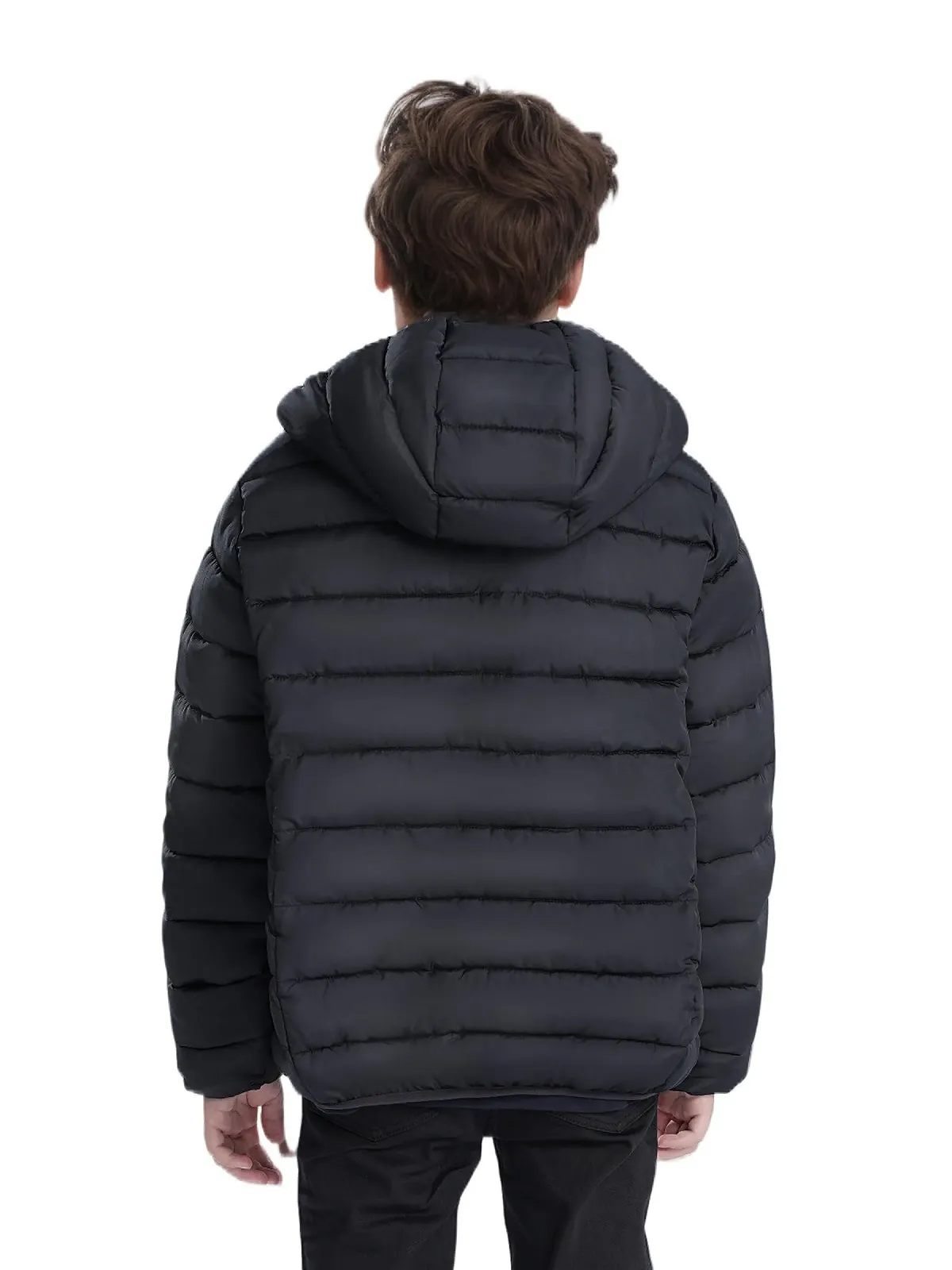 Куртка для хлопчиків з капюшоном Sunny Sprout Легка перехідна Осінь Вітрозахисні рукава, фото №5