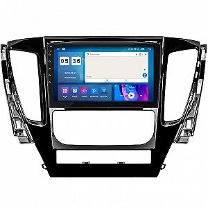 Штатна магнітола Lesko для Mitsubishi Pajero Sport III 2015-2021 екран 9 4/64Gb CarPlay 4G Wi-Fi GPS Prime - Фото 1