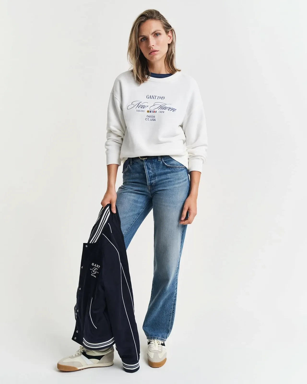 Жіночий Світшот GANT Graphic C-Neck Sweat, фото №5
