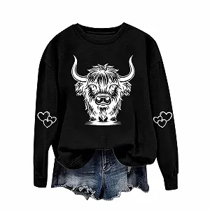 Лонгслив Komiseup Basic Круглый вырез Мода Животные мотивы M 12 - Фото 1