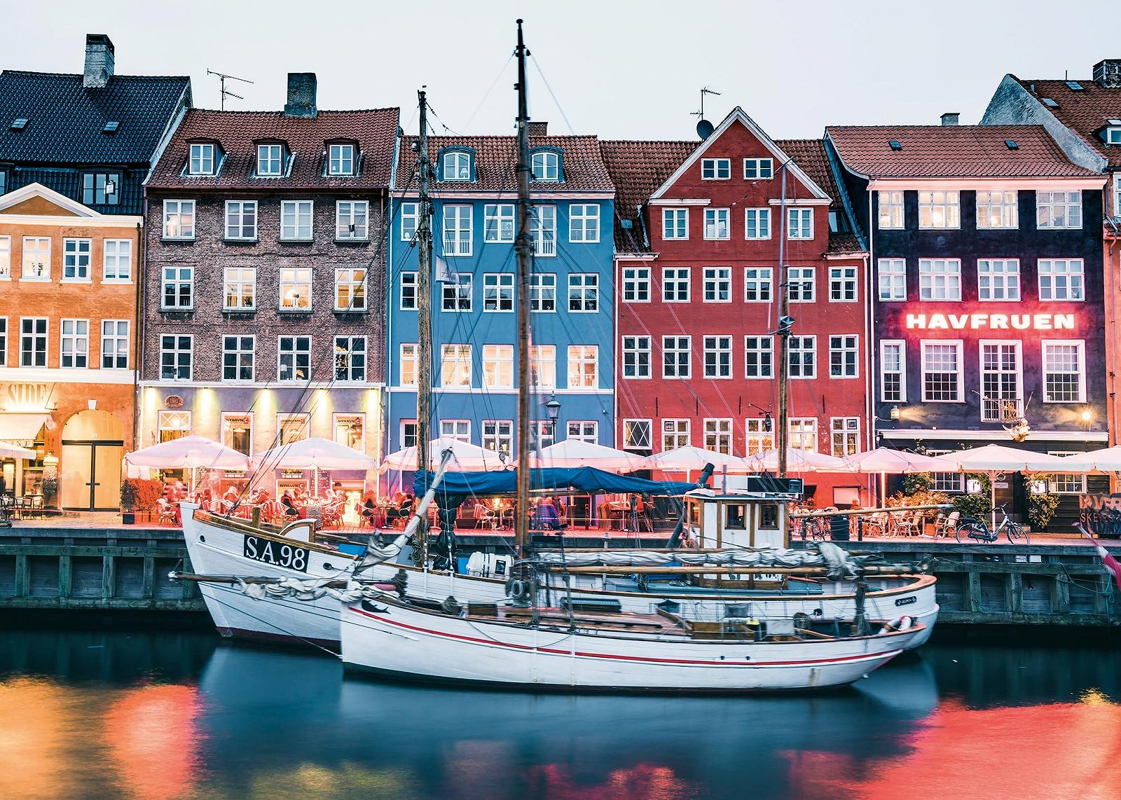 Пазл Ravensburger Scandinavian Places, Copenhagen 12000111 1000 елементів 14+ років Копенгаген Данія, фото №1