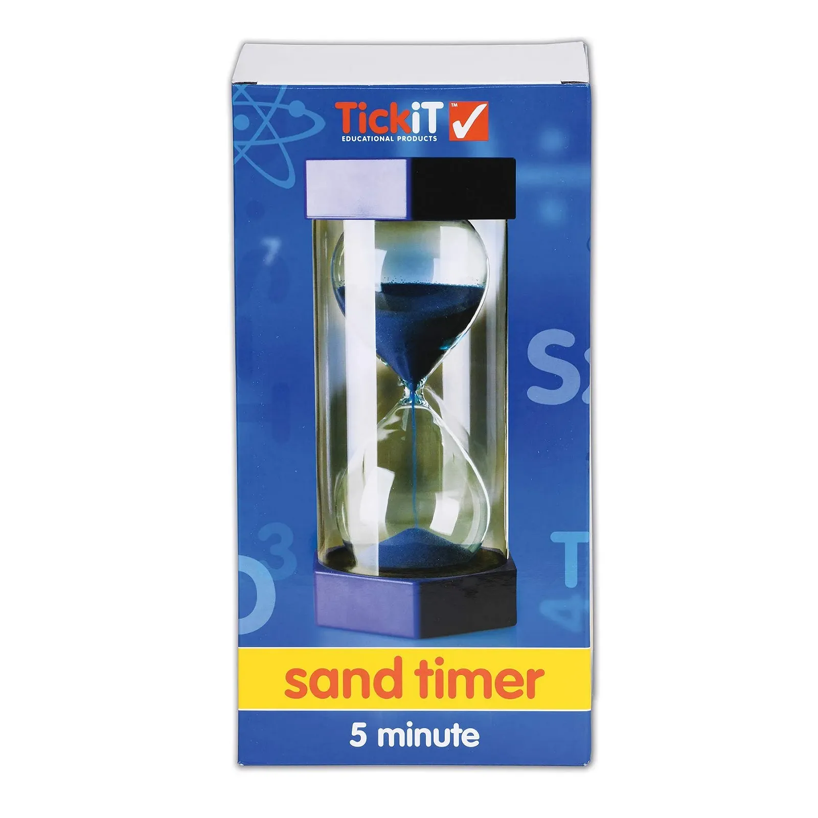 Пісочний годинник TickiT 92046 Mega Sand Timer 5 хвилин 150 мм синій, фото №6