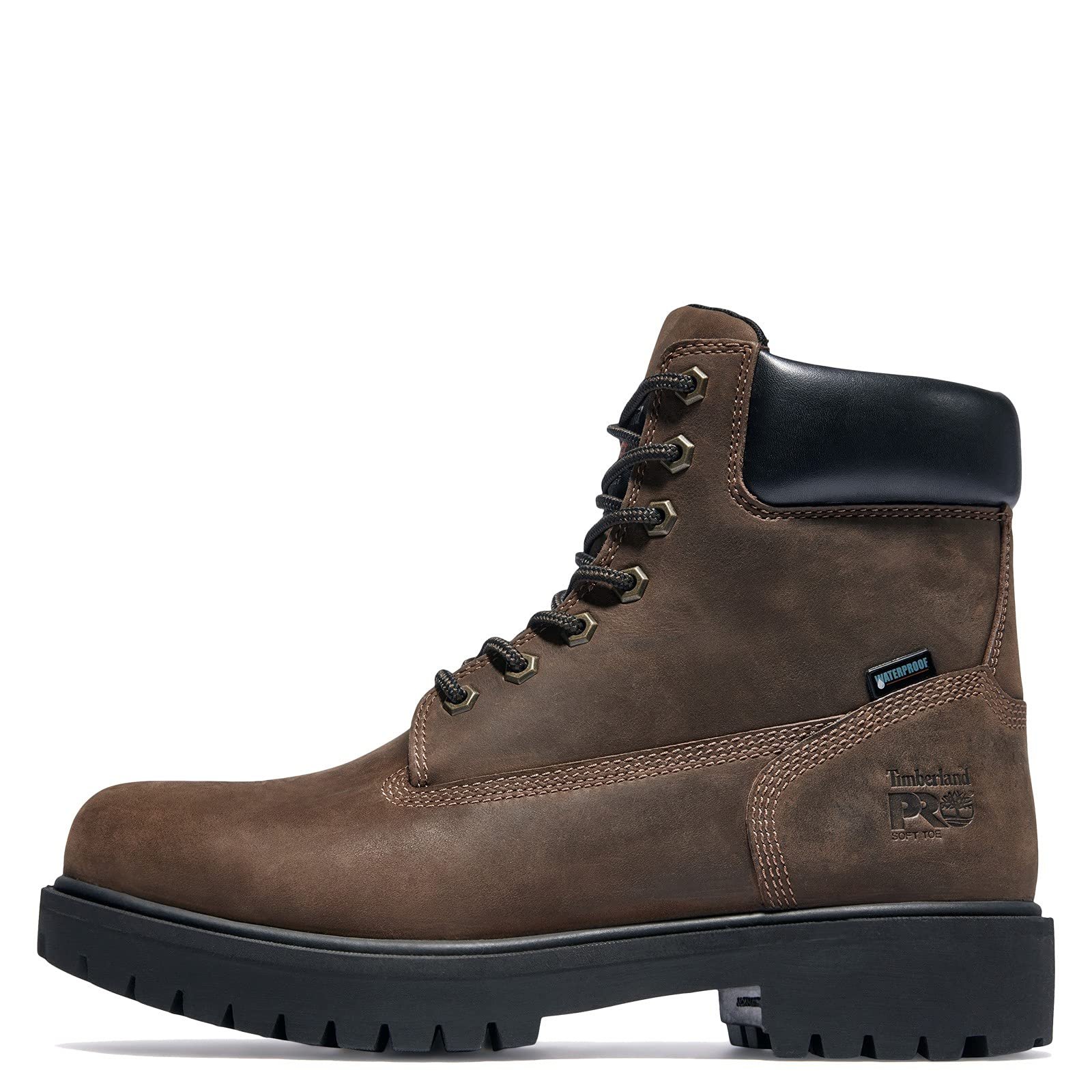 Ботинки Timberland Pro Direct-Attach 6" Steel Toe Cap, черные, размер 7 UK, фото №3