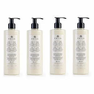 Зволожуючий засіб для рук і тіла Prija з вітаміном Е 4 x 380 мл - Фото 1