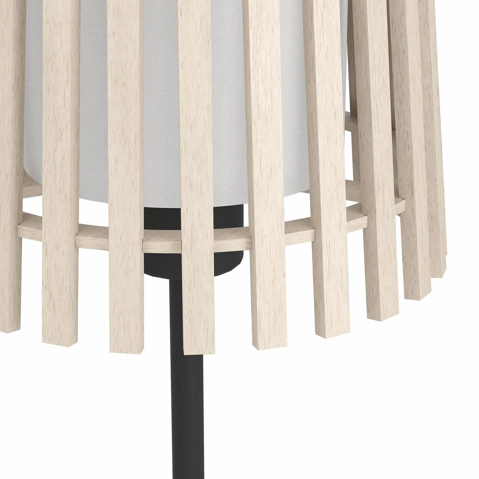 Настільна лампа EGLO Fattoria Дерево Текстиль E27 Світле дерево Білий, фото №4